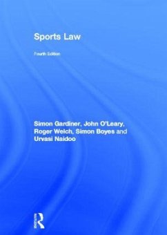 Sports Law - Gardiner, Simon; Welch, Roger; Boyes, Simon