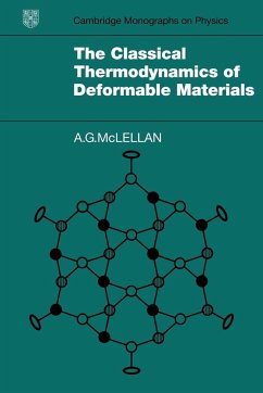 The Classical Thermodynamics of Deformable Materials - McLellan, A. G.