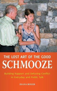 Cover The Lost Art of the Good Schmooze