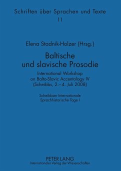 Baltische und slavische Prosodie