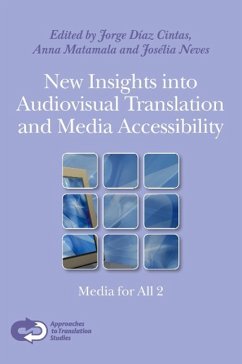 Cover New Insights Into Audiovisual Translation and Media Accessibility