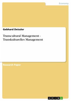 Transcultural Management - Transkulturelles Management - Deissler, Gebhard