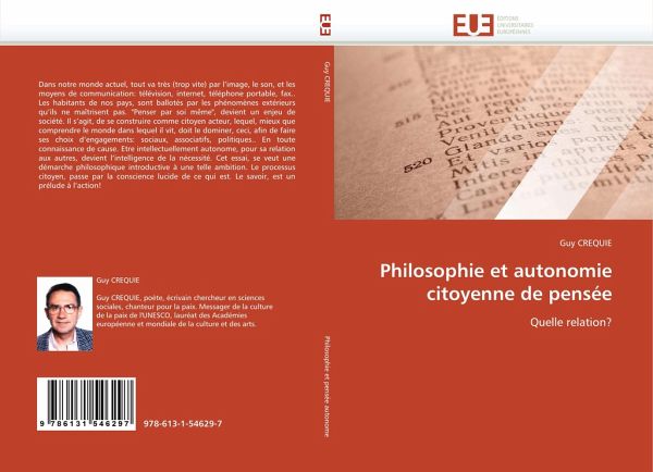 Philosophie et autonomie citoyenne de pensée