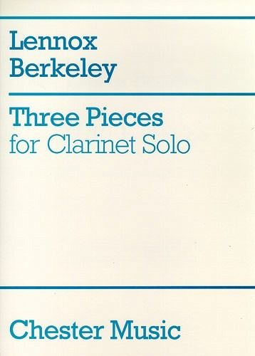 3 pieces for clarinet solo 3 pieces for clarinet solo