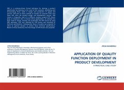 APPLICATION OF QUALITY FUNCTION DEPLOYMENT IN PRODUCT DEVELOPMENT