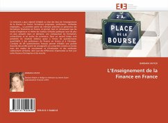 L''Enseignement de la Finance en France - MAYER, BARBARA