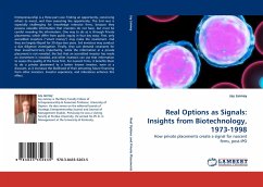 Real Options as Signals: Insights from Biotechnology, 1973-1998