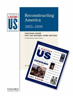 Cover Reconstructing America Elementary Grades Teaching Guide, a History of Us
