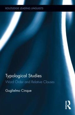 Typological Studies - Cinque, Guglielmo