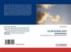 EU RELATIONS WITH MACEDONIA - Marolov, Dejan