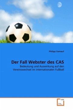 Cover Der Fall Webster des CAS