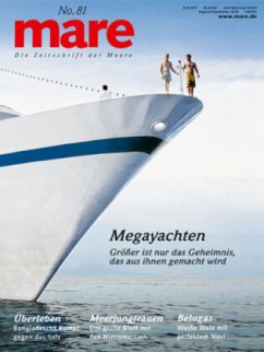 Cover Megayachten. Überleben. Meerjungfrauen. Belugas