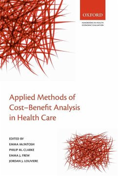 Applied Methods of Cost-Benefit Analysis in Health Care - Mcintosh, Emma; Clarke, Philip; Frew, Emma J