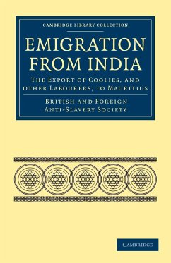 Emigration from India - British & Foreign Anti-Slavery Society