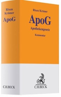 Cover ApoG, Apothekengesetz, Kommentar