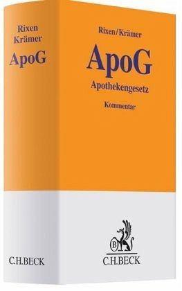 ApoG, Apothekengesetz, Kommentar ApoG, Apothekengesetz, Kommentar