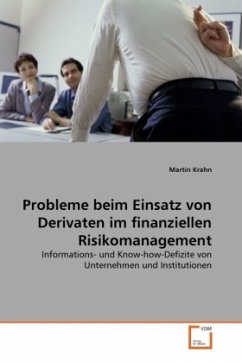 Probleme beim Einsatz von Derivaten im finanziellen Risikomanagement - Krahn, Martin