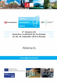 erklären, entscheiden, planen, 47. Kongress der Deutschen Gesellschaft für Psychologie