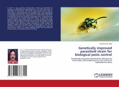 Genetically improved parasitoid strain for biological pests control