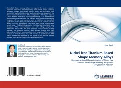 Nickel free Titanium Based Shape Memory Alloys