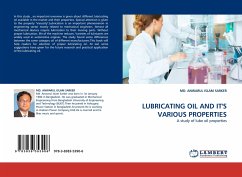 LUBRICATING OIL AND IT''S VARIOUS PROPERTIES