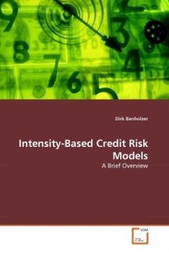 Intensity-Based Credit Risk Models