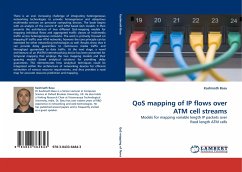 QoS mapping of IP flows over ATM cell streams
