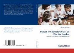 Impact of Characteristic of an Effective Teacher