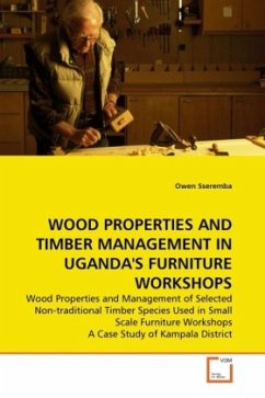 Cover WOOD PROPERTIES AND TIMBER MANAGEMENT IN UGANDA'S FURNITURE WORKSHOPS