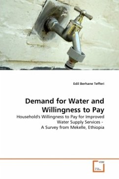 Demand for Water and Willingness to Pay