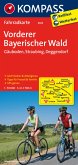 KOMPASS Fahrradkarte 3105 Vorderer Bayerischer Wald - Gäuboden - Straubing - Deggendorf 1:70.000 / Kompass Fahrradkarten