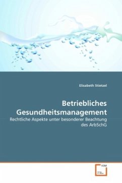 Cover Betriebliches Gesundheitsmanagement