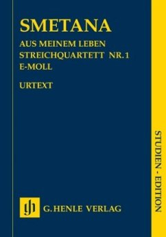 Aus meinem Leben, Streichquartett Nr.1 e-Moll, Studienpartitur - Bedrich Smetana - Aus meinem Leben - Streichquartett Nr. 1 e-moll