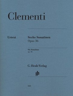 Sechs Sonatinen op. 36 - Muzio Clementi - Sechs Klaviersonatinen op. 36