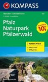 Kompass Karte Pfalz, Naturpark Pfälzerwald, 2 Bl. Kompass Karte Pfalz, Naturpark Pfälzerwald, 2 Bl.