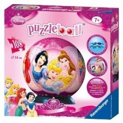 Cover Ravensburger 11619 - Disney Princess, 108 Teile Puzzleball