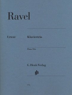 Klaviertrio, Partitur u. 2 Einzelstimmen - Maurice Ravel - Klaviertrio