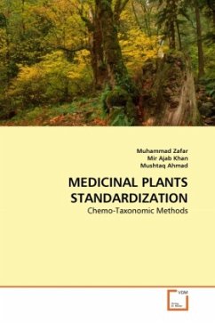 MEDICINAL PLANTS STANDARDIZATION - Zafar, Muhammad;Ajab Khan, Mir;Ahmad, Mushtaq