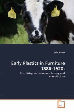 Early Plastics in Furniture 1880-1920 - Kaner, Jake