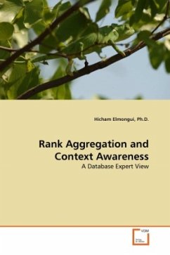 Rank Aggregation and Context Awareness - Elmongui, Hicham