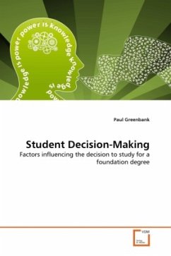 Student Decision-Making - Greenbank, Paul