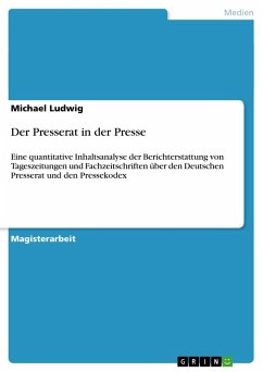 Der Presserat in der Presse - Ludwig, Michael