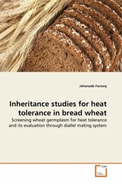 Inheritance studies for heat tolerance in bread wheat