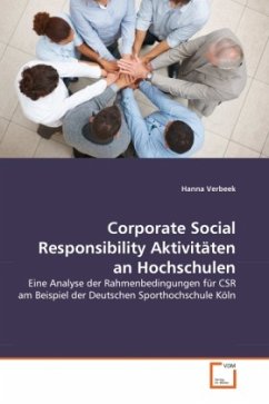 Corporate Social Responsibility Aktivitäten an Hochschulen - Verbeek, Hanna