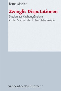 Cover Zwinglis Disputationen