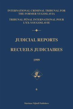 Judicial Reports / Recueils Judiciaires, 1999 - Icty