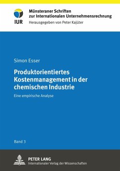 Produktorientiertes Kostenmanagement in der chemischen Industrie - Esser, Simon