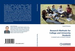 Research Methods for College and University Students