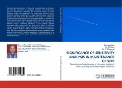 SIGNIFICANCE OF SENSITIVITY ANALYSIS IN MAINTENANCE OF WTP