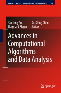 Advances in Computational Algorithms and Data Analysis - Ao, Sio-Iong;Rieger, Burghard B.;Chen, Su-Shing